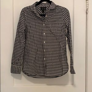 J Crew Button down in check